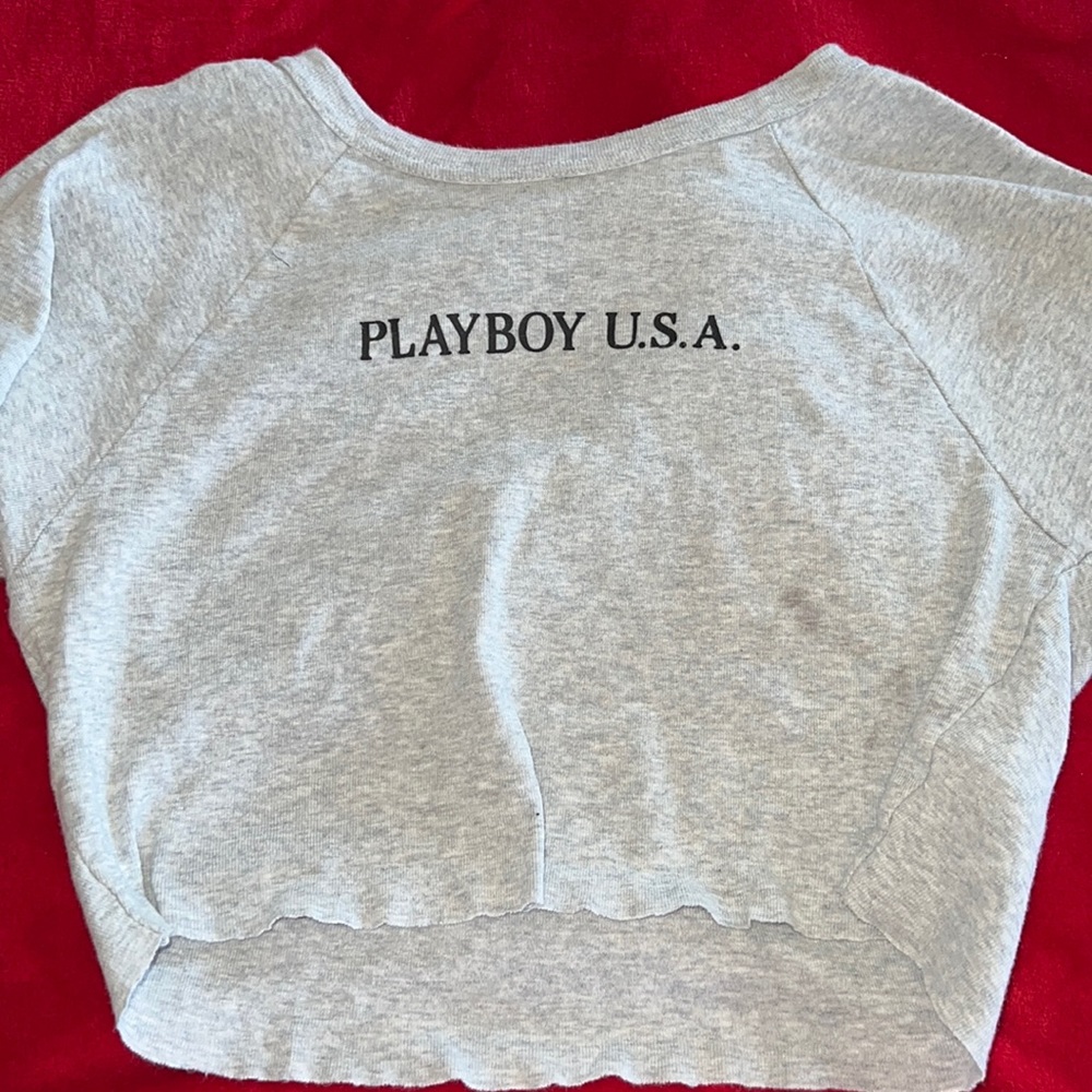 PacSun playboy crop top size small
